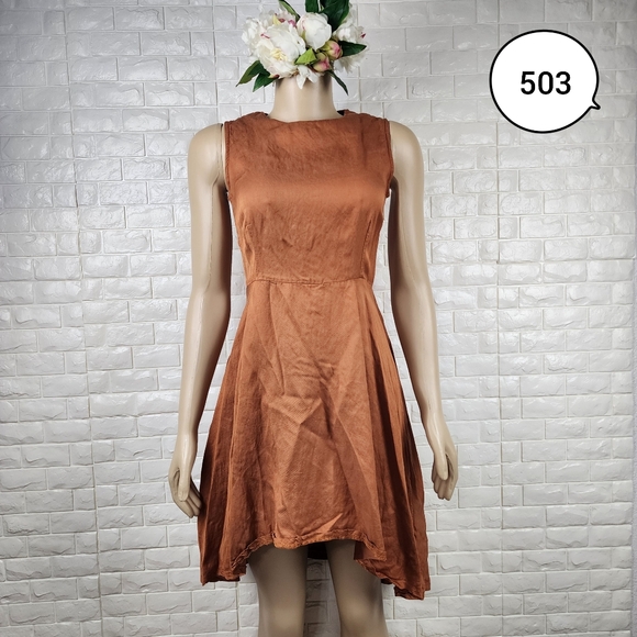 medium brown dress - Picture 1 of 5